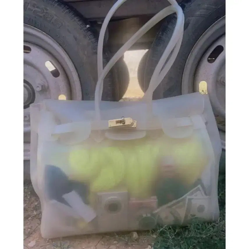 [BUNJANG] Transparent Jelly Tote Bag / sns 핫템! 젤리백 주문5명!!