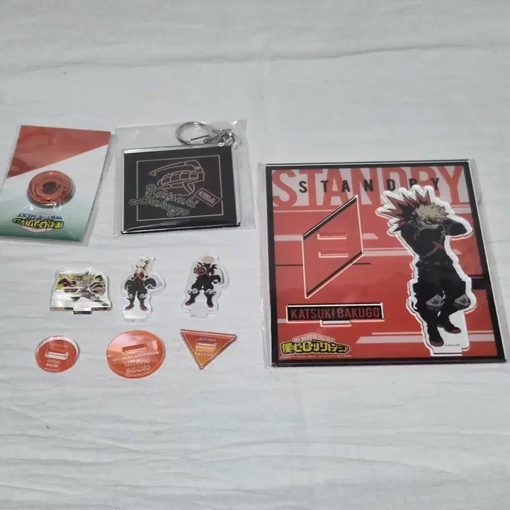 [BUNJANG] My Hero Academia Bakugo Katsuki Mini Acrylic Standee Keychain / 나히아 히로아카 바쿠고 카츠키 미니 아크릴 스탠드 키링 굿즈 정리
