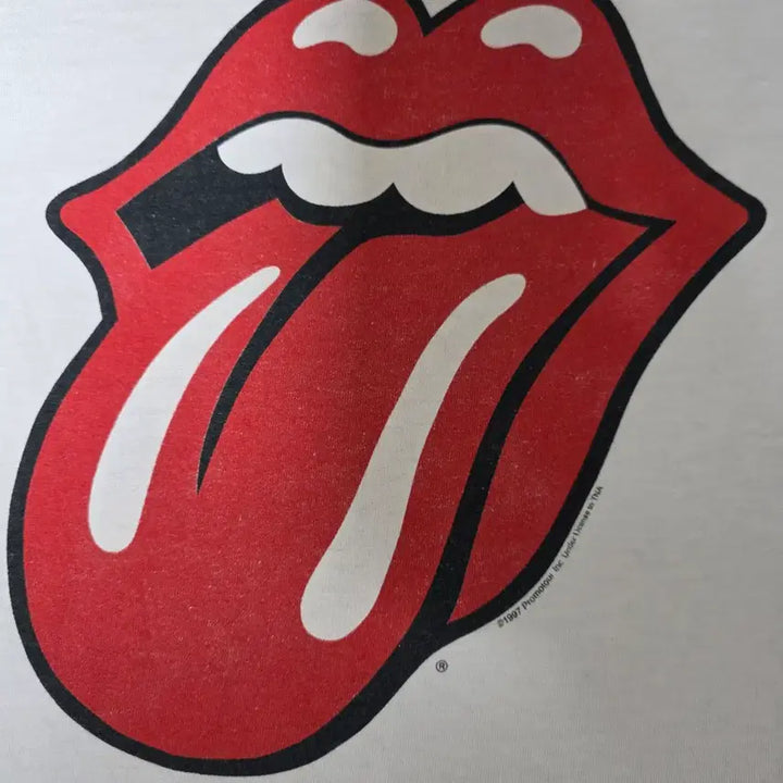 [BUNJANG] 90s Rolling Stones Band T-Shirt White (Vintage) / [XL] 90s 롤링스톤즈 1997 빈티지 밴드티 화이트