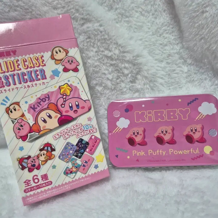 [BUNJANG] Kirby Sticker Tin Case / 별의커비 스티커 틴케이스