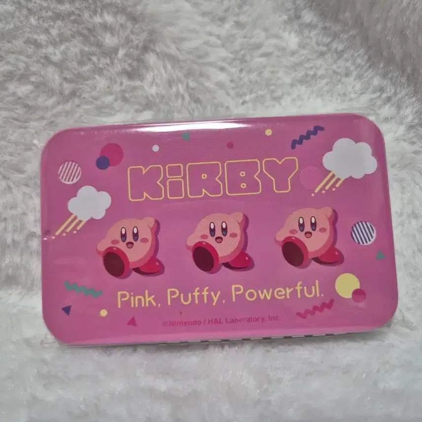 [BUNJANG] Kirby Sticker Tin Case / 별의커비 스티커 틴케이스