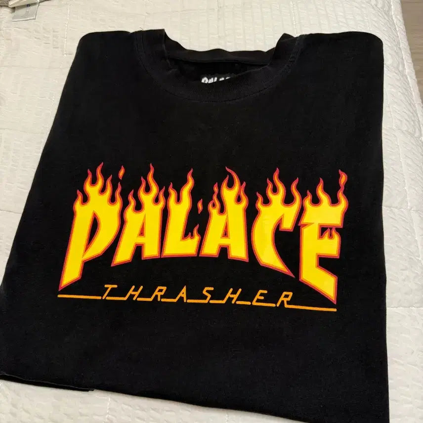 [BUNJANG] Palace x Thrasher Collaboration T-shirt XXL / [새상품] 팔라스 트레셔 반팔 xxl