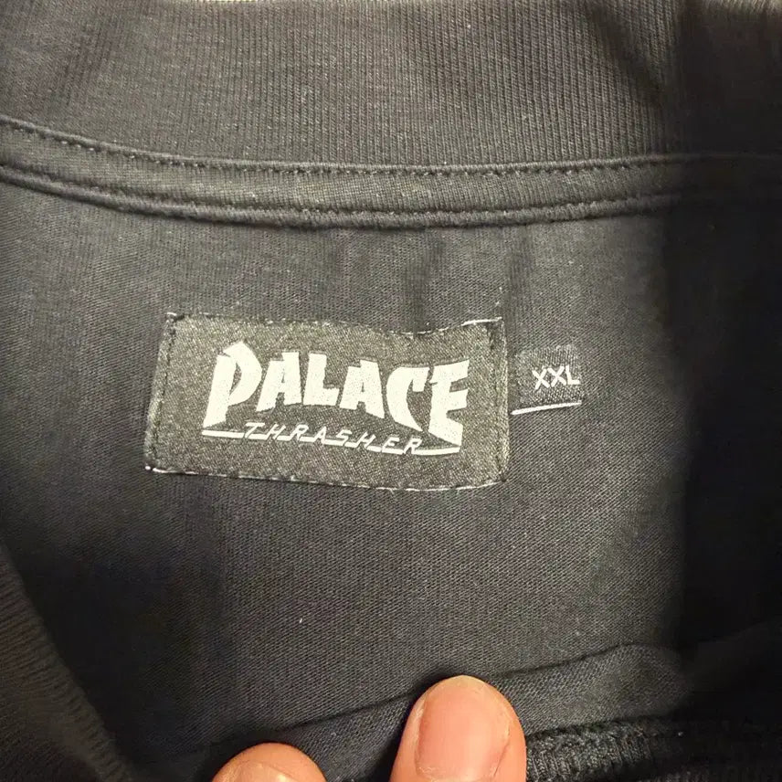 [BUNJANG] Palace x Thrasher Collaboration T-shirt XXL / [새상품] 팔라스 트레셔 반팔 xxl