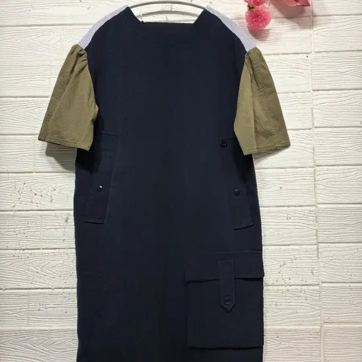 [BUNJANG] Lucky Chouette Pocket Dress / 럭키슈에뜨 포켓 원피스 36(55ㅡ77)