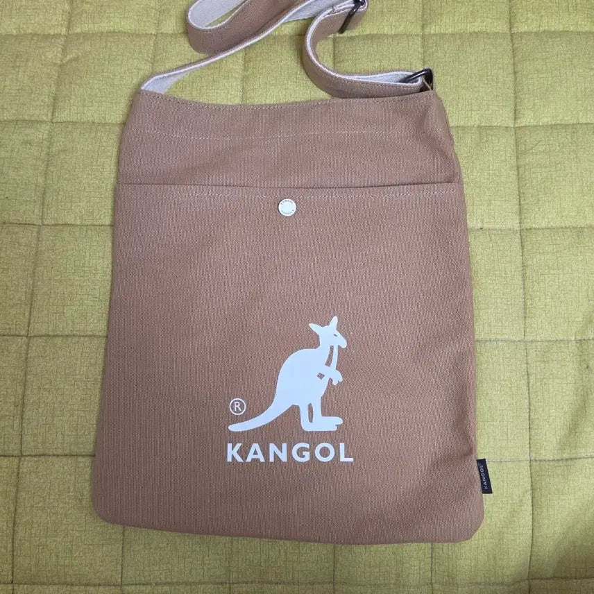 [BUNJANG] Kangol Canvas Crossbody Bag / 캉골 캔버스 크로스백