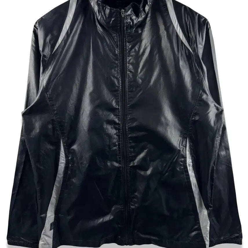 [BUNJANG] Adidas Shiny Windbreaker Jacket / 아디다스 유광 바람막이3497