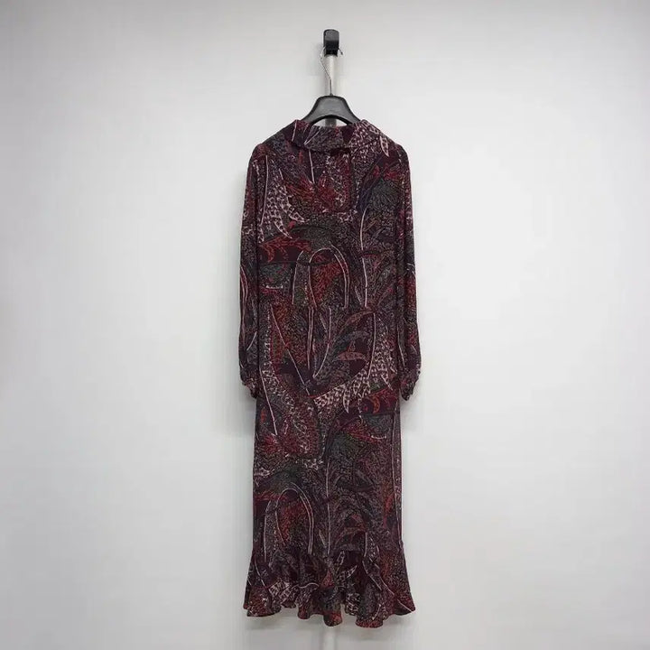 [BUNJANG] Vanessa Bruno Silk Long Sleeve Maxi Dress / 새 바네사브루노 춘하추 실크 긴팔 맥시 롱 원피스 55.44