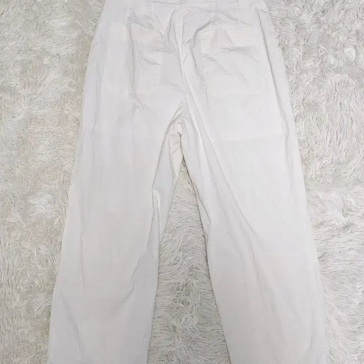 [BUNJANG] VOV White Pleats Wide Pants / 보브 화이트 플리츠 와이드 팬츠 24