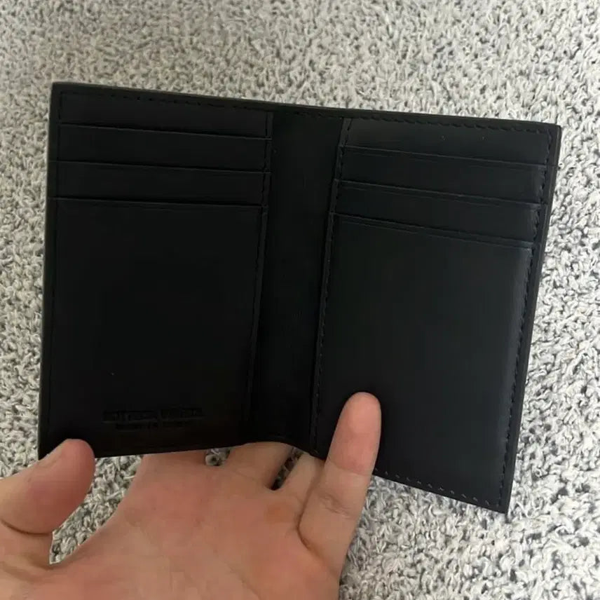 [BUNJANG] Bottega Veneta Intrecciato New Organizer Card Case Black / 보테가베네타 인트레치아토 신형 오거나이저 카드 케이스 블랙 카드지갑