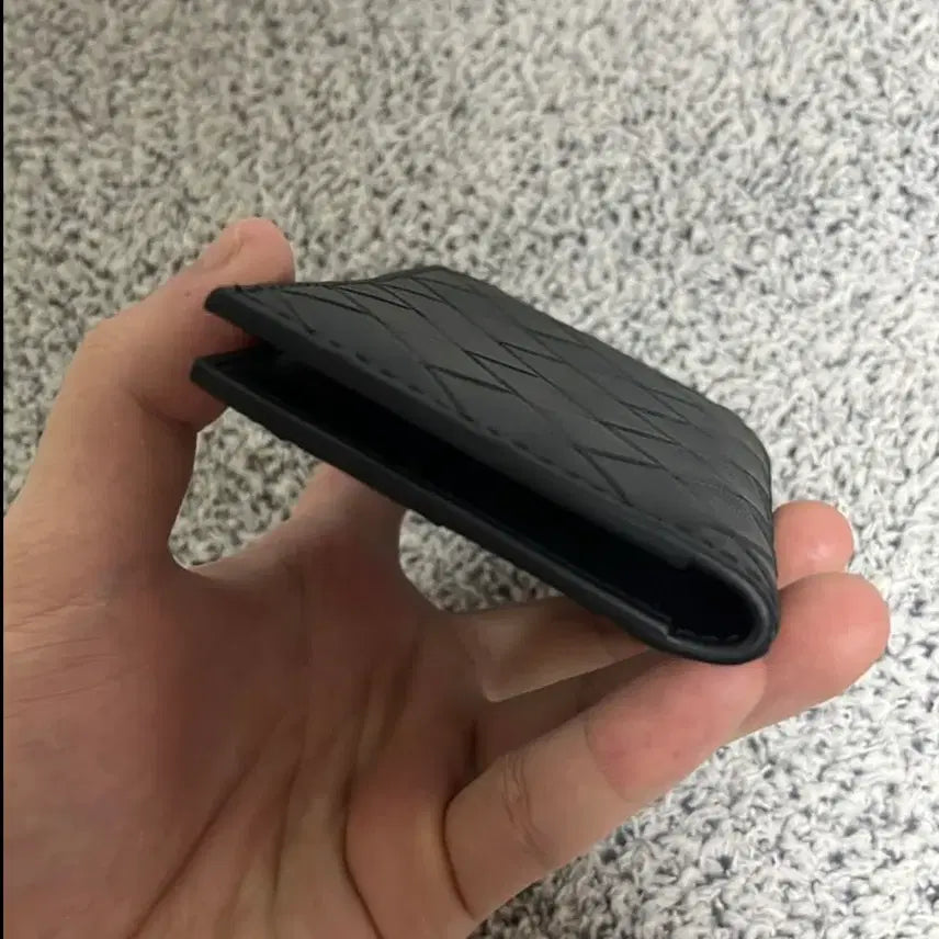 [BUNJANG] Bottega Veneta Intrecciato New Organizer Card Case Black / 보테가베네타 인트레치아토 신형 오거나이저 카드 케이스 블랙 카드지갑