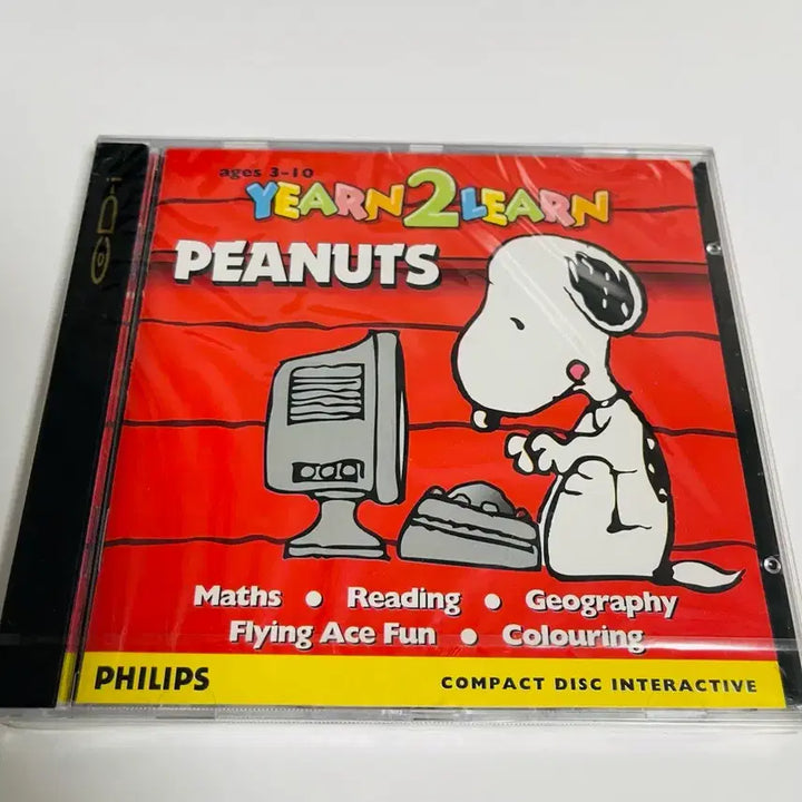 [BUNJANG] Yearn2Learn Peanuts Snoopy Sealed PC Educational CD / Yearn2Learn Peanuts 스누피 미개봉 CD 판매합니다