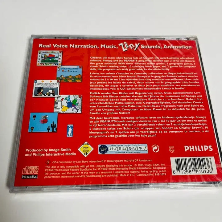 [BUNJANG] Yearn2Learn Peanuts Snoopy Sealed PC Educational CD / Yearn2Learn Peanuts 스누피 미개봉 CD 판매합니다