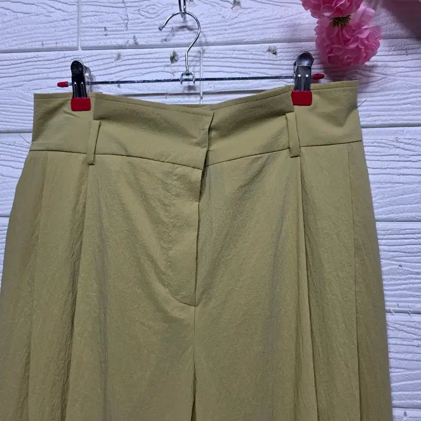 [BUNJANG] Object 2021 Spandex Wide-Leg Trousers Size 55 / 2021년 오브제 바스락 스판바지 55