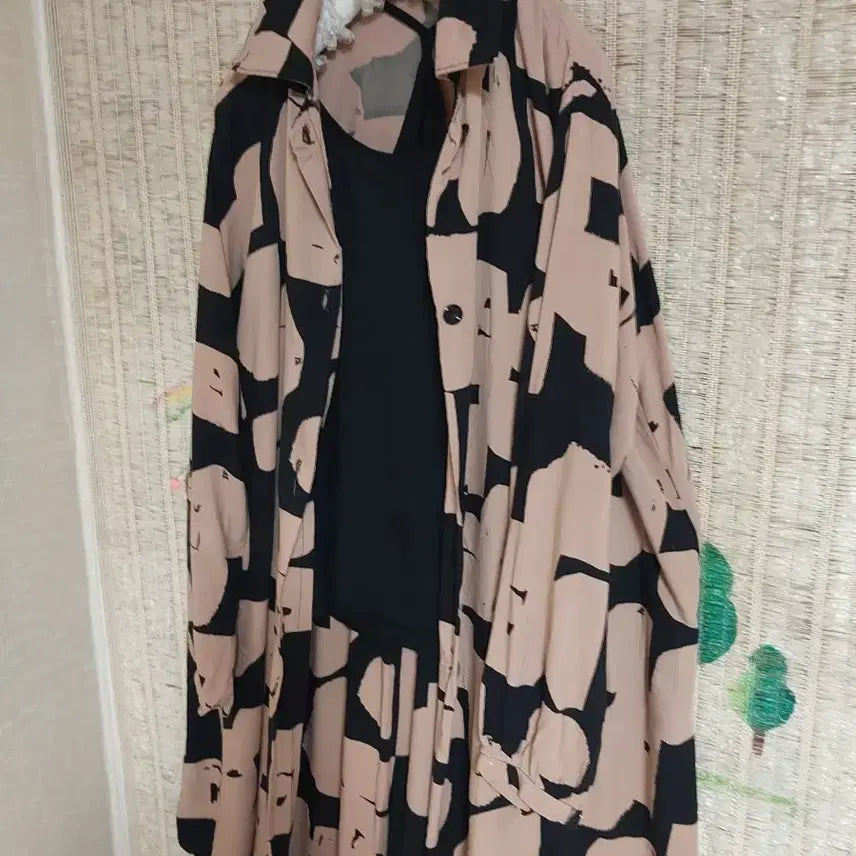 [BUNJANG] Sleeveless Top, Long Cardigan, and Pants Set / 나시 + 롱 가디건 + 팬츠 세트