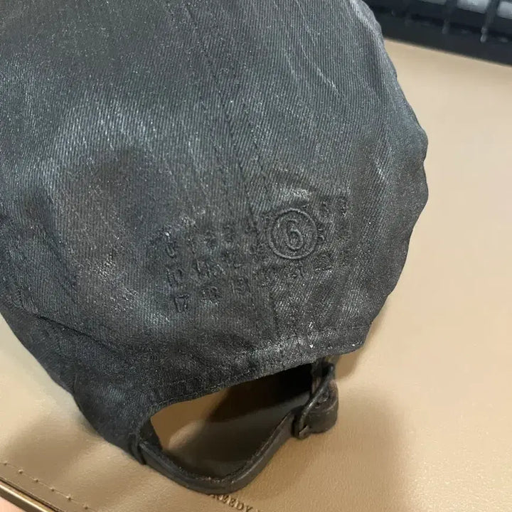 [BUNJANG] Supreme x Maison Margiela Black Textured Camp Cap / 슈프림x마르지엘라 캠프캡