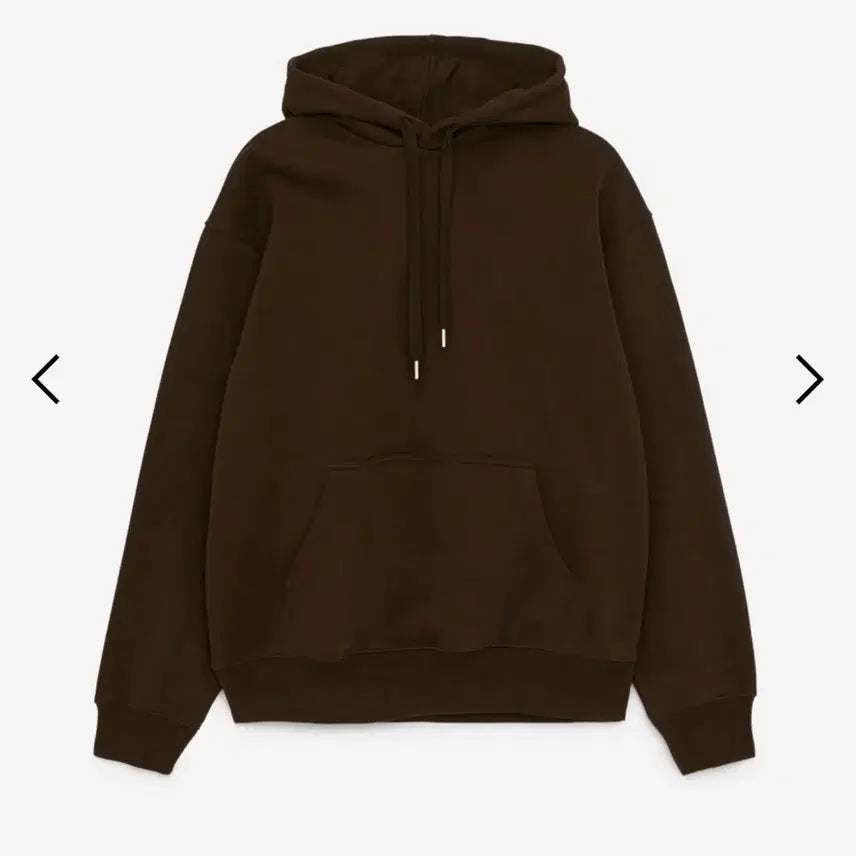 [BUNJANG] ARKET Brown Relaxed Hoodie / 아르켓 브라운 릴랙스드 후디