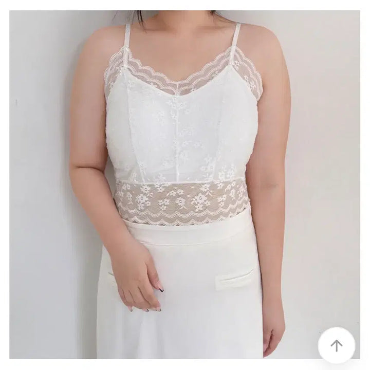 [BUNJANG] J Style Plus-Size Ribbed Sleeveless Top with Integrated Pad / 빅사이즈 제이스타일 캡나시 j2