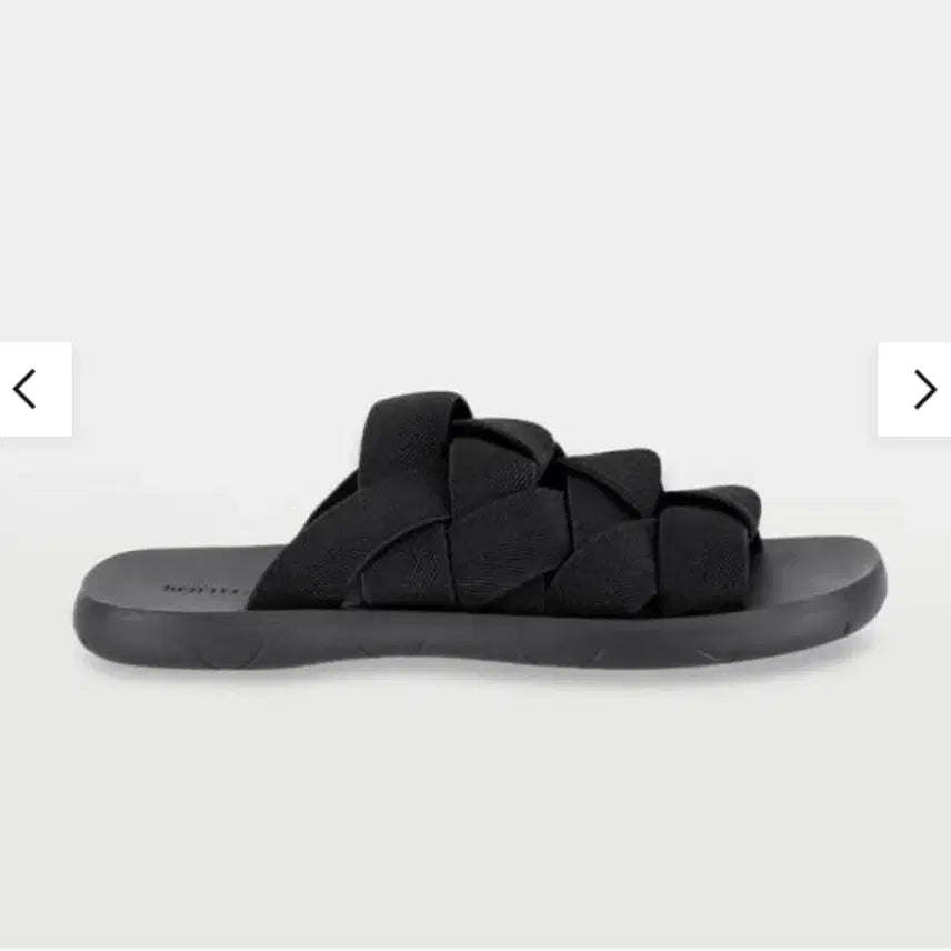[BUNJANG] Bottega Veneta Intrecciato Starfish Flat Sandals Black IT 43 / 보테가 베네타 인트레치아토 스타피쉬 43 샌들 블랙  275~280