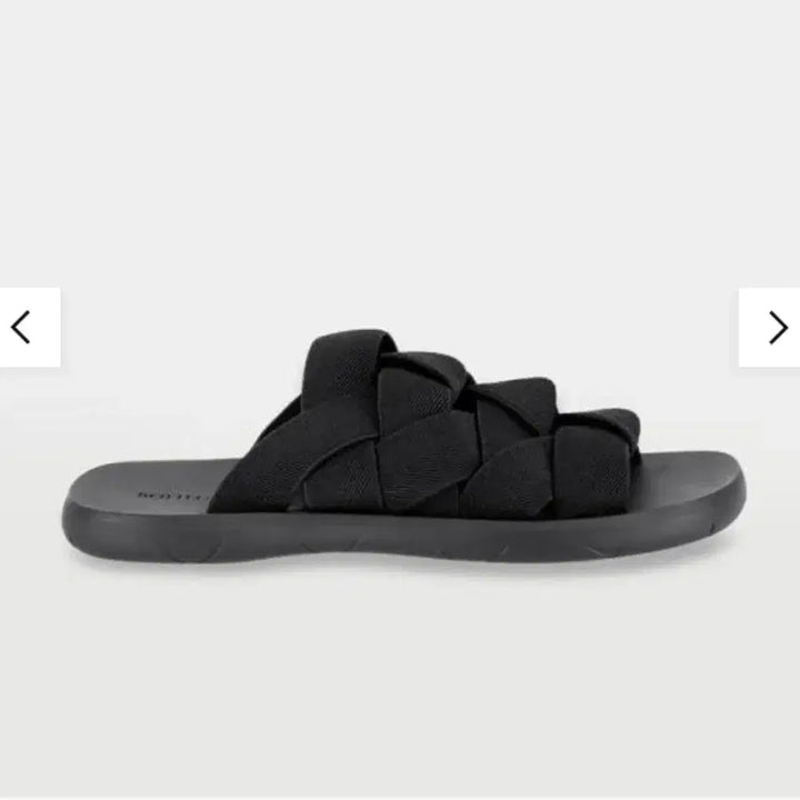 [BUNJANG] Bottega Veneta Intrecciato Starfish Flat Sandals Black IT 43 / 보테가 베네타 인트레치아토 스타피쉬 43 샌들 블랙  275~280