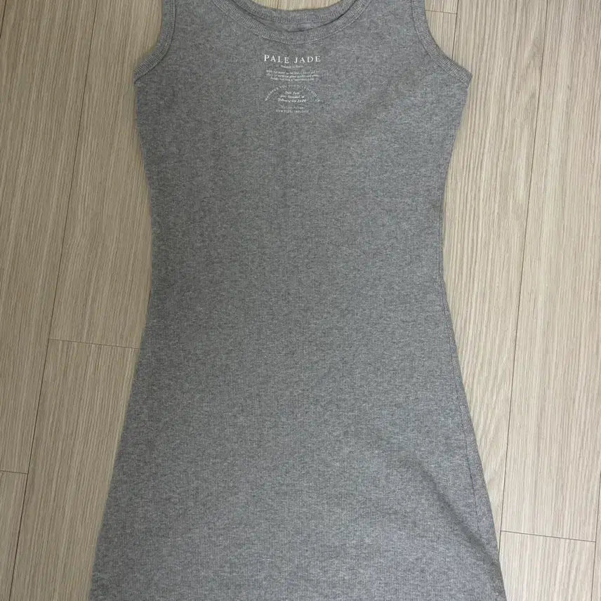 [BUNJANG] F vele Jade Sleeveless Dress Gray / 페일제이드 슬리브리스 원피스 그레이