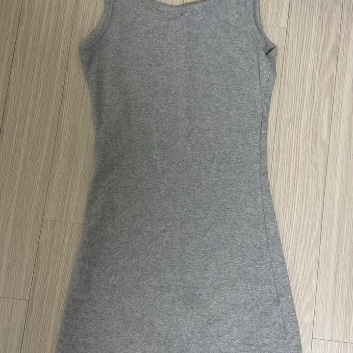 [BUNJANG] F vele Jade Sleeveless Dress Gray / 페일제이드 슬리브리스 원피스 그레이