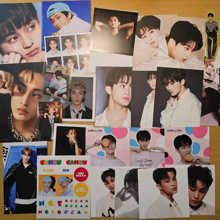 [BUNJANG] NCT Mark Photocard + Paper Goods Bundle Set / NCT 마크 포카+지류 굿즈 일괄 양도