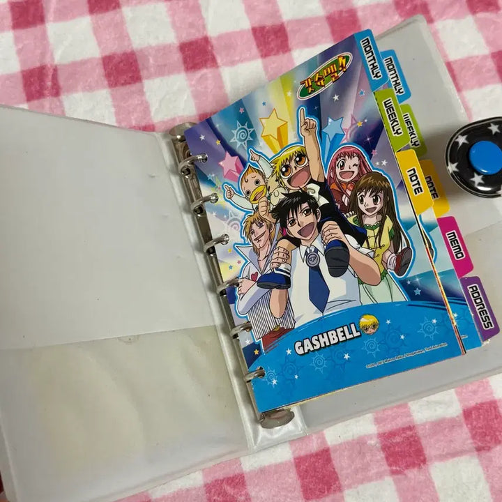 [BUNJANG] Gosh Bell Classic Diary Set / 고전문구 갓슈벨 다이어리 고전 다이어리 고전 육공다이어리 스티커