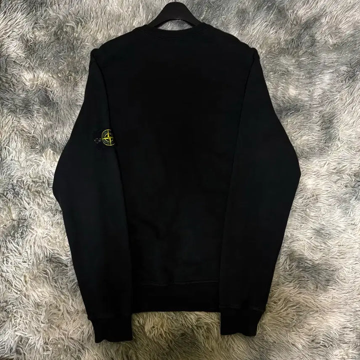 [BUNJANG] Stone Island Crewneck Sweatshirt Black L / 스톤아일랜드 맨투맨 블랙 L사이즈