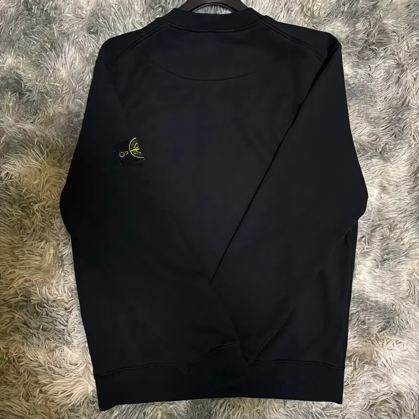 [BUNJANG] Stone Island Crewneck Sweatshirt Black L / 스톤아일랜드 맨투맨 블랙 L