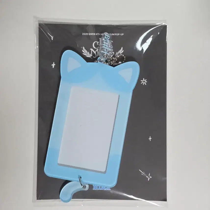 [BUNJANG] QWER Ceremony Pop-up Acrylic Holder - Hina / 포카x) QWER 세레머니 팝업 아크릴 홀더 히나 양도