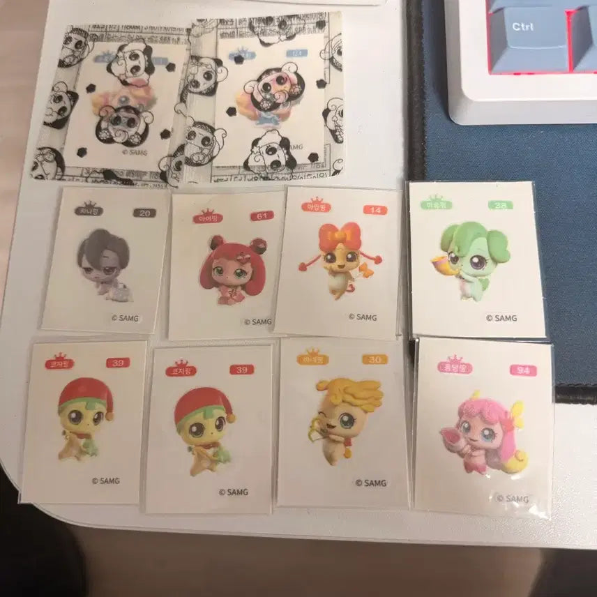 [BUNJANG] Catch Teenieping Sticker Collection Bundle / 캐치티니핑 띠부씰 일괄 판매