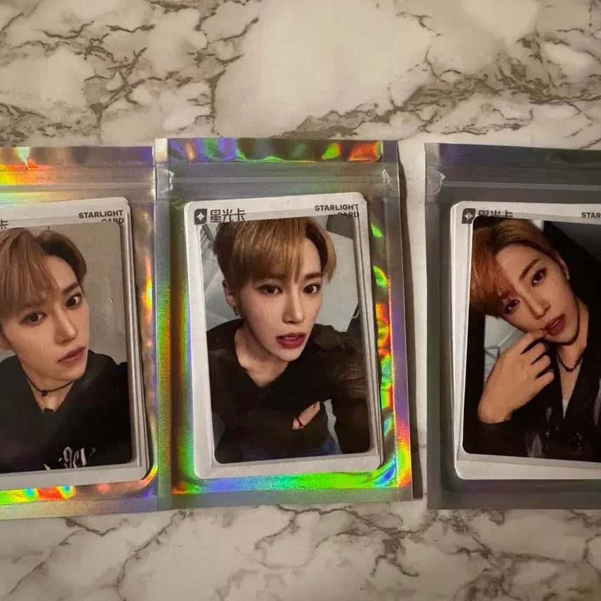 [BUNJANG] Aldiwon Arno QQ Music Star Card Bundle Set / 알디원 르노 아르노 QQ뮤직 별빛카드 2,3,4성 일괄 큐큐 뮤직