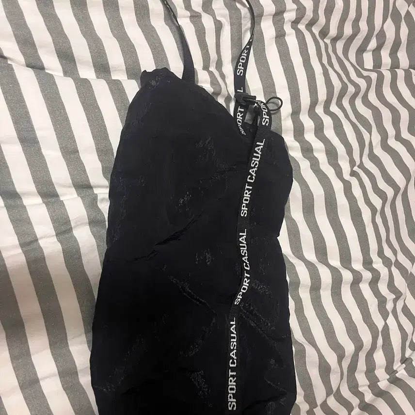 [BUNJANG] Heritagefloss Sport Bag Black / 헤리티지플로스 스포츠백 블랙