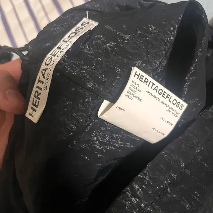 [BUNJANG] Heritagefloss Sport Bag Black / 헤리티지플로스 스포츠백 블랙