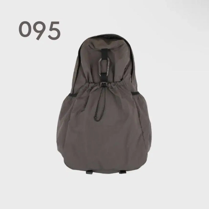[BUNJANG] MMO Garden Nylon Wrinkle Backpack Chocolate 95 / 에메모가든 백팩 초콜릿(95)
