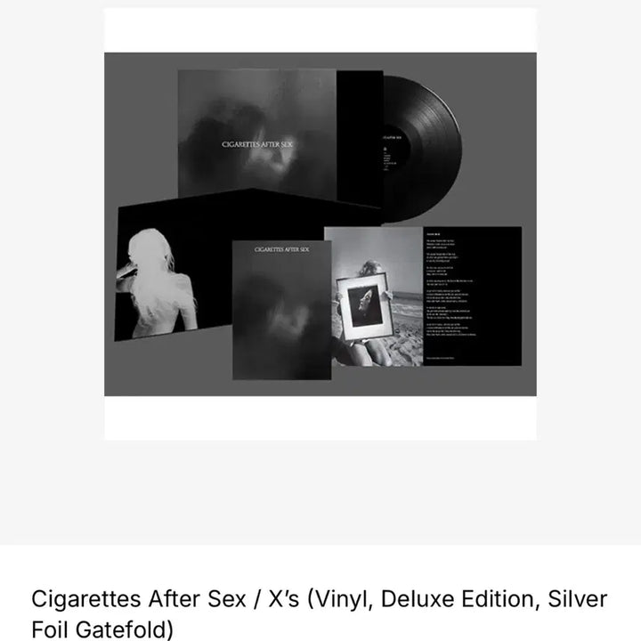 [BUNJANG] Cigarettes After Sex X&