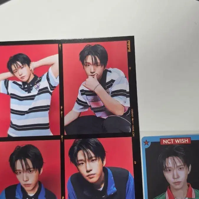 [BUNJANG] NCT WISH Jaehee Umbro 4-Cut Photocard / NCT WISH 재희 엄브로 엔위시 네컷 포카