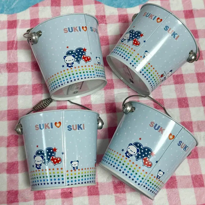 [BUNJANG] Momopanda Classic Basket Tin Case / 고전문구 모모판다 바스켓 고전 모모판다 틴케이스 고전 바스켓