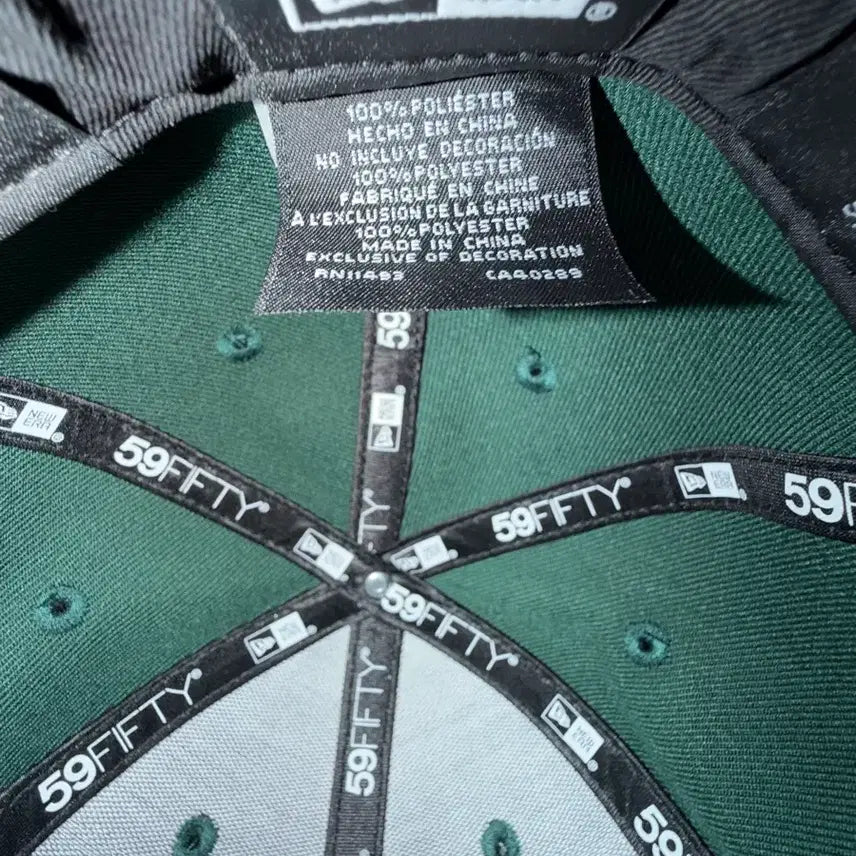 [BUNJANG] New Era 59FIFTY New York Yankees Green Cap / 뉴에라 59FIFTY 뉴욕 양키즈 그린