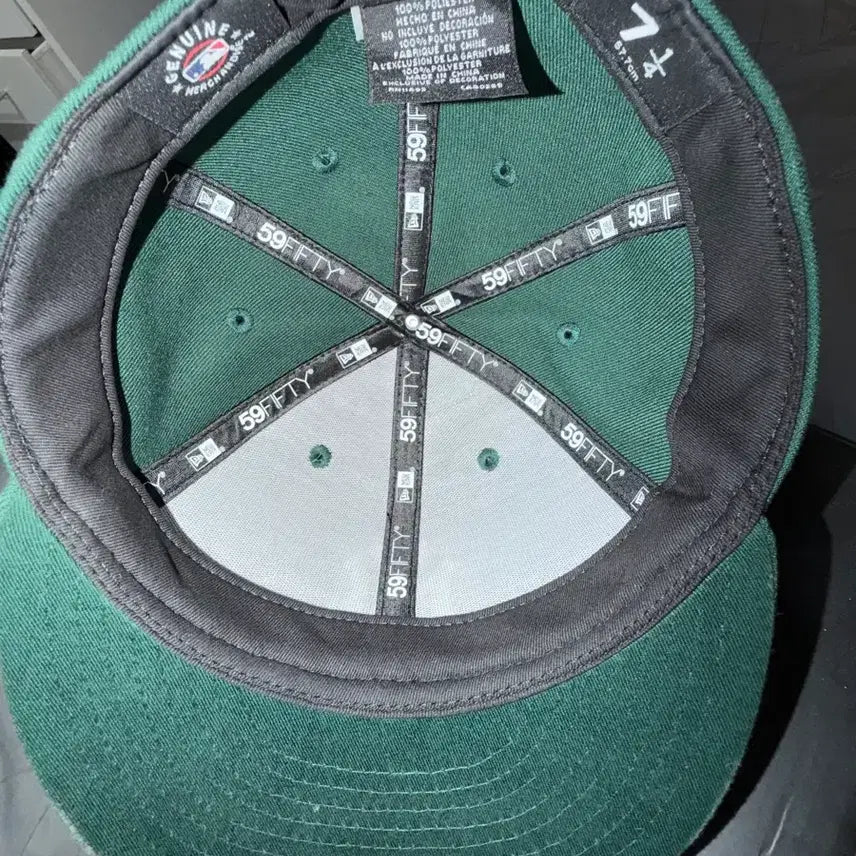 [BUNJANG] New Era 59FIFTY New York Yankees Green Cap / 뉴에라 59FIFTY 뉴욕 양키즈 그린