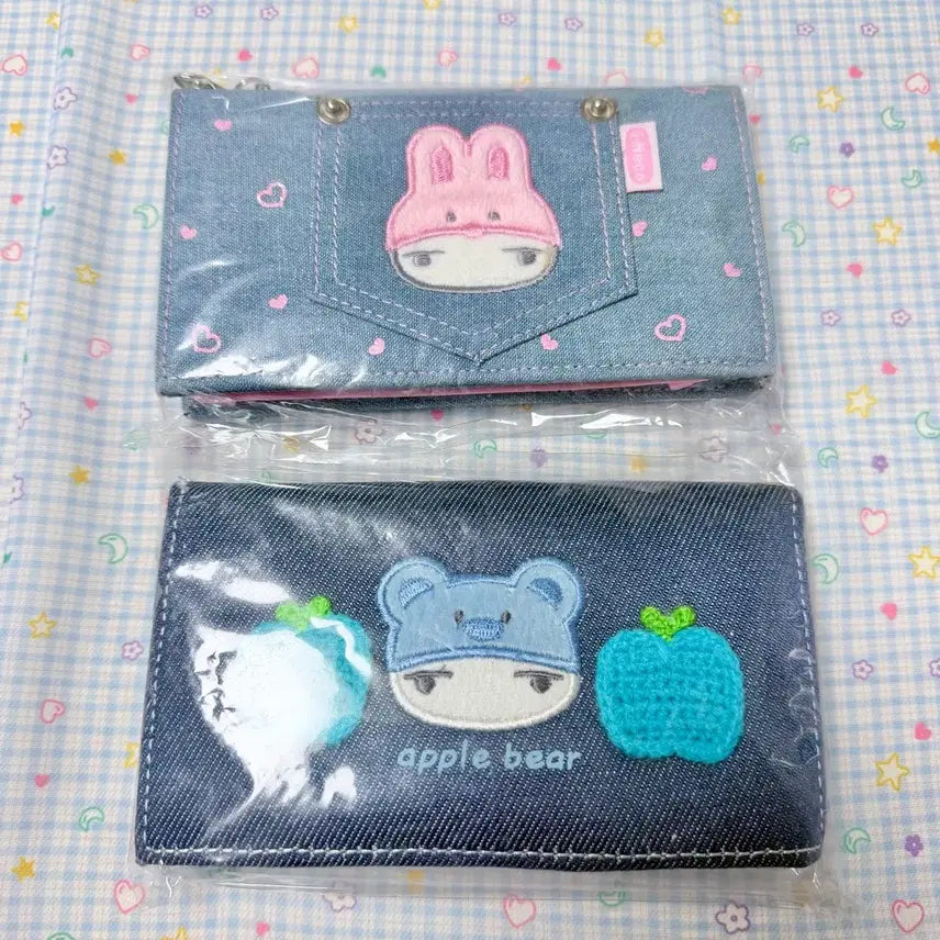 [BUNJANG] Wawa109 Aineko Denim Wallet / 고전문구 고전 와와109 아이네꼬 지갑 아이네코 지갑 청지갑 데님지갑