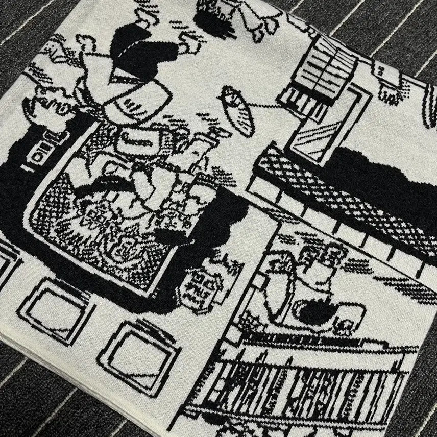 [BUNJANG] Travel is a House Call "Cheolpeman" Throw Blanket Goods / 미사용 새제품 침착맨 여행은가출 무릎담요 굿즈 얼렁뚱땅상점