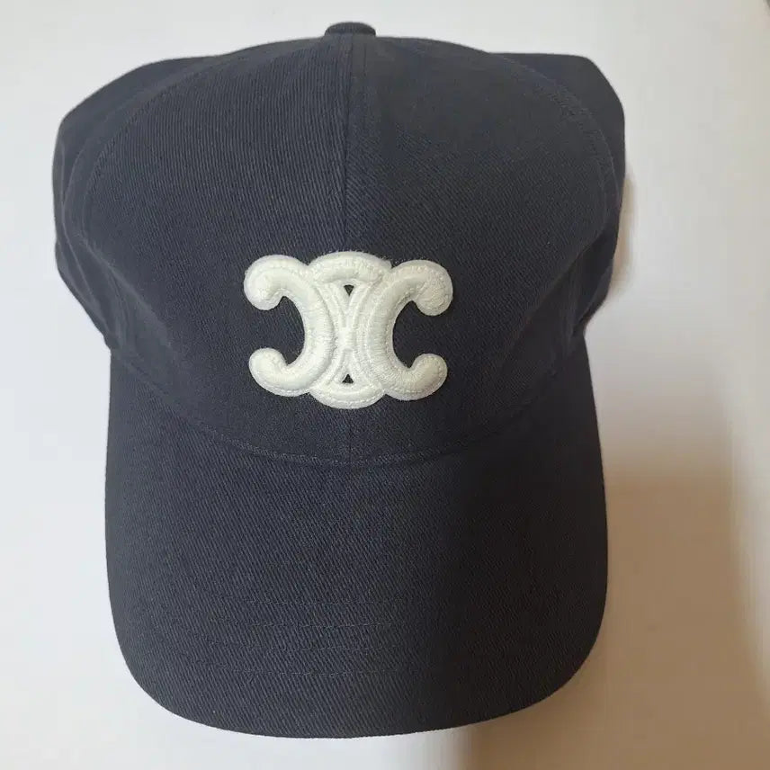 [BUNJANG] Celine Triomphe Cap Charcoal New / 셀린느 트리오페 볼캡 차콜 새상품