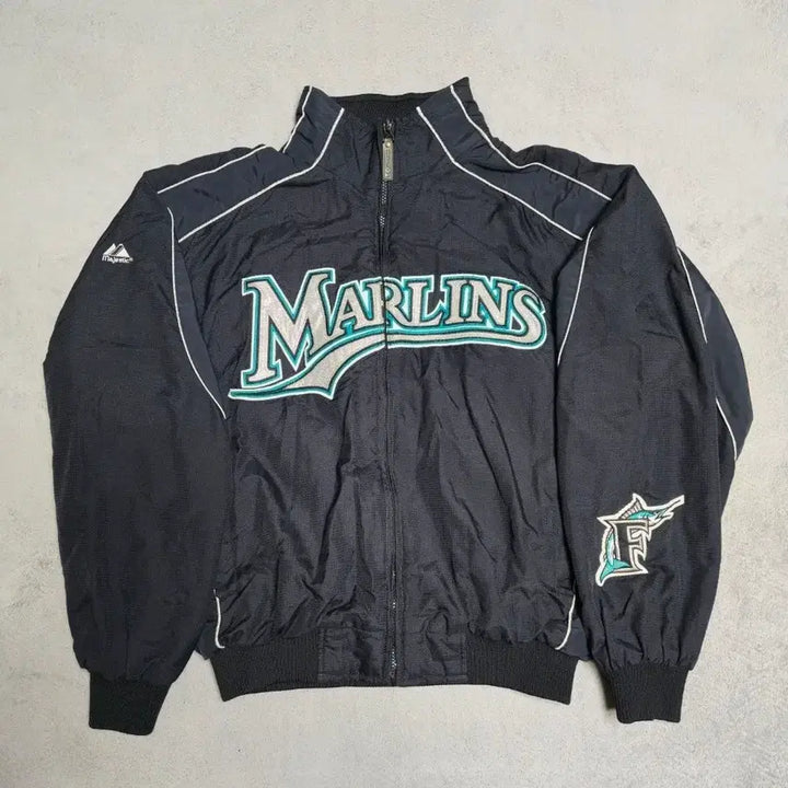 [BUNJANG] MLB Florida Marlins Jacket / MLB 마제스틱 플로리다 말린스 자켓