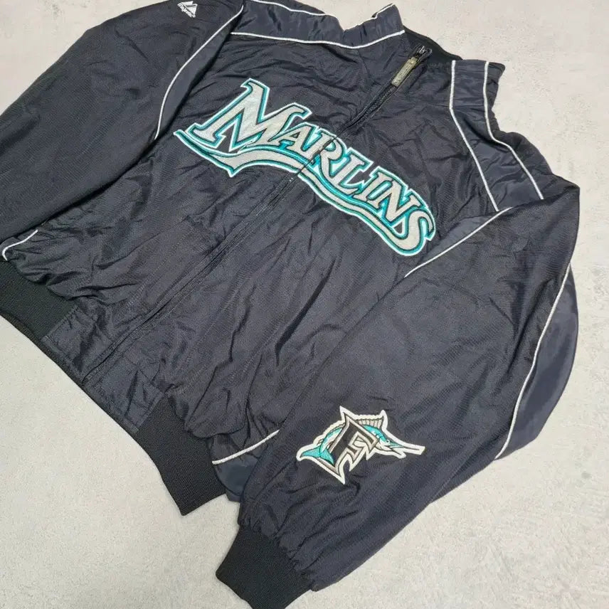 [BUNJANG] MLB Florida Marlins Jacket / MLB 마제스틱 플로리다 말린스 자켓