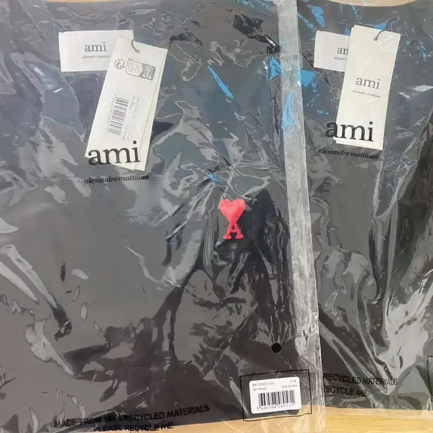 [BUNJANG] AMI Logo T-Shirt / [정품] AMI 반팔티