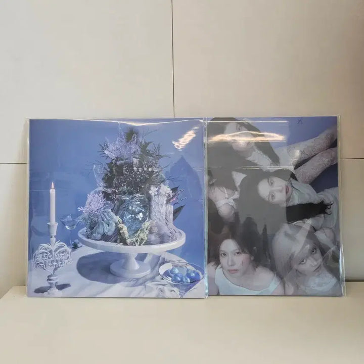 [BUNJANG] NMIXX Blue Valentine LP 2-Type Bundle Set (Sealed) / (택포32/일괄)미개봉 엔믹스 블루발렌타인 lp 2종 세트