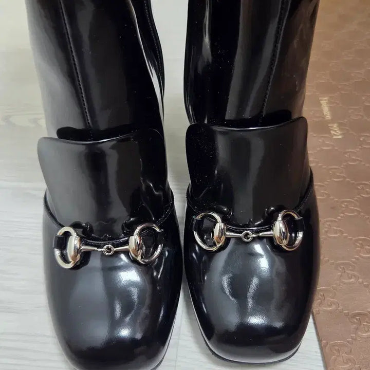[BUNJANG] Gucci Black Leather Horsebit Detail Long Boots Size 37 / 정품] 구찌 롱부츠 37