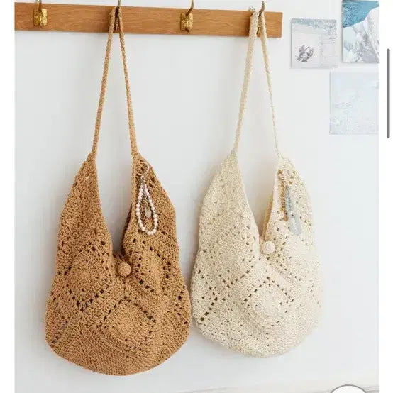 [BUNJANG] J.ESTINA Hobo Bag Cream / <새상품> 제이에스티나 호보백 판매합니다 크림컬러