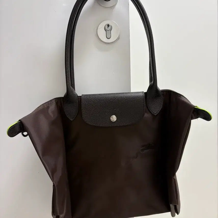 [BUNJANG] Longchamp Le Pliage L Shoulder Bag / 롱샴 르 플리아쥬 모카 L 숄더백